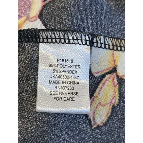 Almost Famous Women Halter Mini Dress Floral Fit & Flare Sleeveless Black Size S - Picture 6 of 7